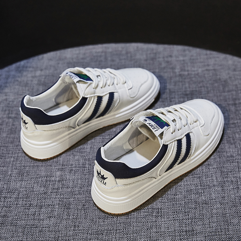 claw money【疫情地区不发货】claw money真皮百搭时尚潮流小白鞋女